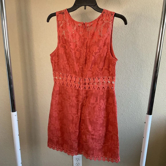 Free People Womens Crochet Sundress Size 6 *Flaw Noted* - Picture 2 of 9